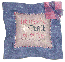 #094 Let There Be Peace from Lizzie Kate, pillow model