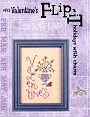 Valentine's Flip-It -- counted cross stitch from Lizzie Kate