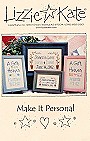 Make It Personal -- counted cross stitch from Lizzie Kate
