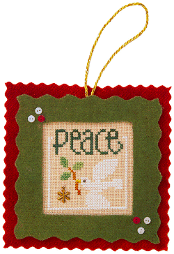 F57 PEACE - 12 Blessings of Christmas Flip-It model from Lizzie Kate
