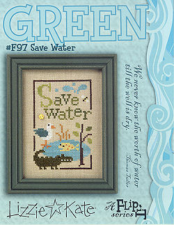 F97 Save Water GREEN Flip-it