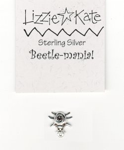M104 STERLING SILVER BEETLE CHARM