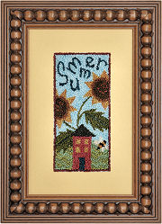PN019 Summer Cottage Punch Needle