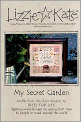My Secret Garden -- counted cross stitch from Lizzie Kate