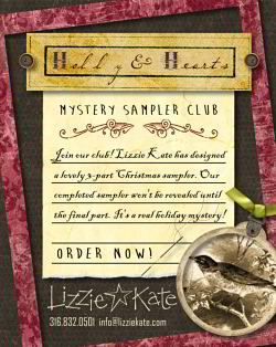 Holly & Hearts Mystery Sampler