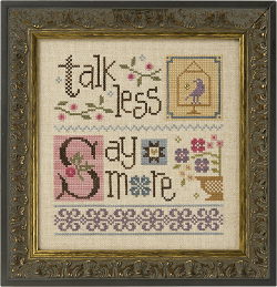 F118 Talk Less Say More - Less=More Double Flip model from Lizzie Kate