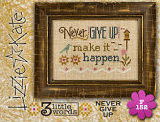 F152 Never Give Up 3 Little Words Flip-it
