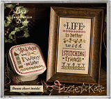 B52 Life is Better with Stitching Friends Inspiration Boxer from Lizzie*Kate - click for more info