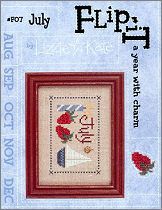 July Flip-It -- counted cross stitch from Lizzie Kate