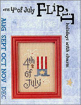4th of July -- counted cross stitch from Lizzie Kate
