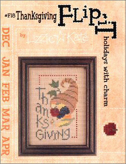 Thanksgiving Flip-It -- counted cross stitch from Lizzie Kate