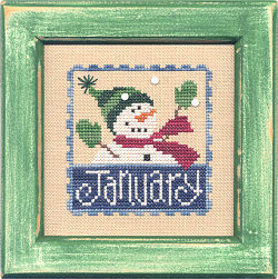F34 JANUARY STAMP FLIP-IT model from Lizzie Kate