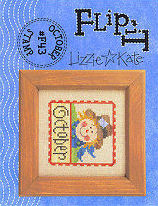 F43 October Stamps Flip-It -- counted cross stitch from Lizzie Kate
