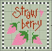 Strawberry Freebie - Click below for chart with key