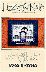 043 Bugs & Kisses -- counted cross stitch from Lizzie Kate