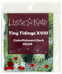 E159 Tiny Tidings XVIII Embellishment Pack