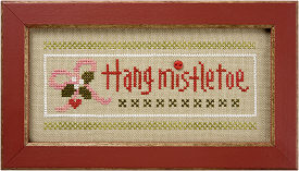 F102 Listen for Reindeer/Hang Mistletoe Christmas Rules Double Flip model from Lizzie Kate