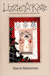Warm Memories -- counted cross stitch from Lizzie Kate