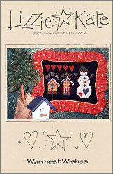 Warmest Wishes -- counted cross stitch from Lizzie Kate