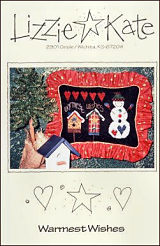 Warmest Wishes -- counted cross stitch from Lizzie Kate