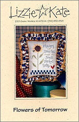 Flowers of Tomorrow -- counted cross stitch from Lizzie Kate