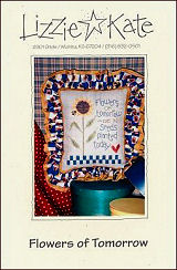Flowers of Tomorrow -- counted cross stitch from Lizzie Kate