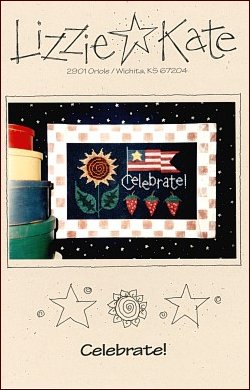 Celebrate -- counted cross stitch from Lizzie Kate