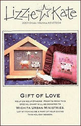 Gift Of Love -- counted cross stitch from Lizzie Kate