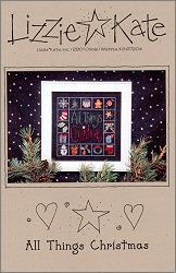 All Things Christmas -- counted cross stitch from Lizzie Kate