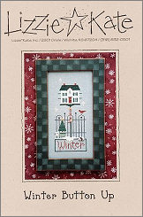 Winter Button-Up  -- counted cross stitch from Lizzie Kate