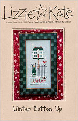 Winter Button-Up -- counted cross stitch from Lizzie Kate