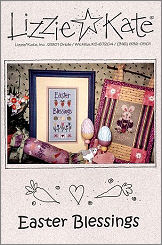 Easter Blessings -- counted cross stitch from Lizzie Kate