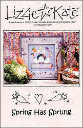 Spring Has Sprung-- counted cross stitch from Lizzie Kate
