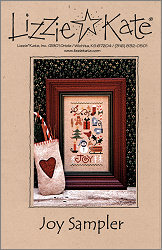 Joy Sampler -- counted cross stitch from Lizzie Kate