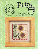 F41 August Stamp Flip-It -- counted cross stitch from Lizzie Kate
