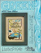 F97 Save Water Green Flip-it