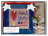Sweet Liberty -- counted cross stitch from Lizzie Kate
