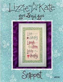 S16 LIVE LAUGH LOVE Snippet from Lizzie Kate