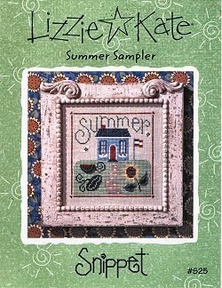 Summer Sampler -- counted cross stitch from Lizzie Kate