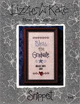 Bless the Graduate -- counted cross stitch from Lizzie Kate