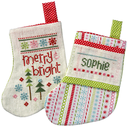 Q011 Merry Little Stockings Quick-it model from Lizzie Kate