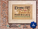 F153 3 Little Words Dreaming is Free Flip-it